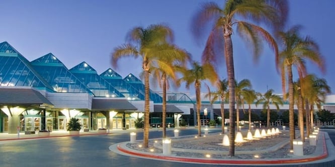Convention center in Santa Clara, California.