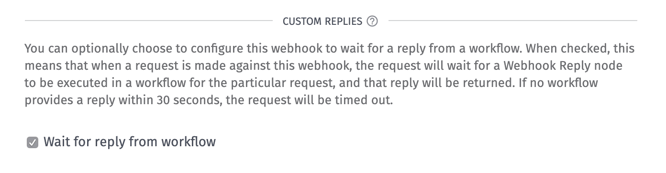 Losant Webhook Custom Reply