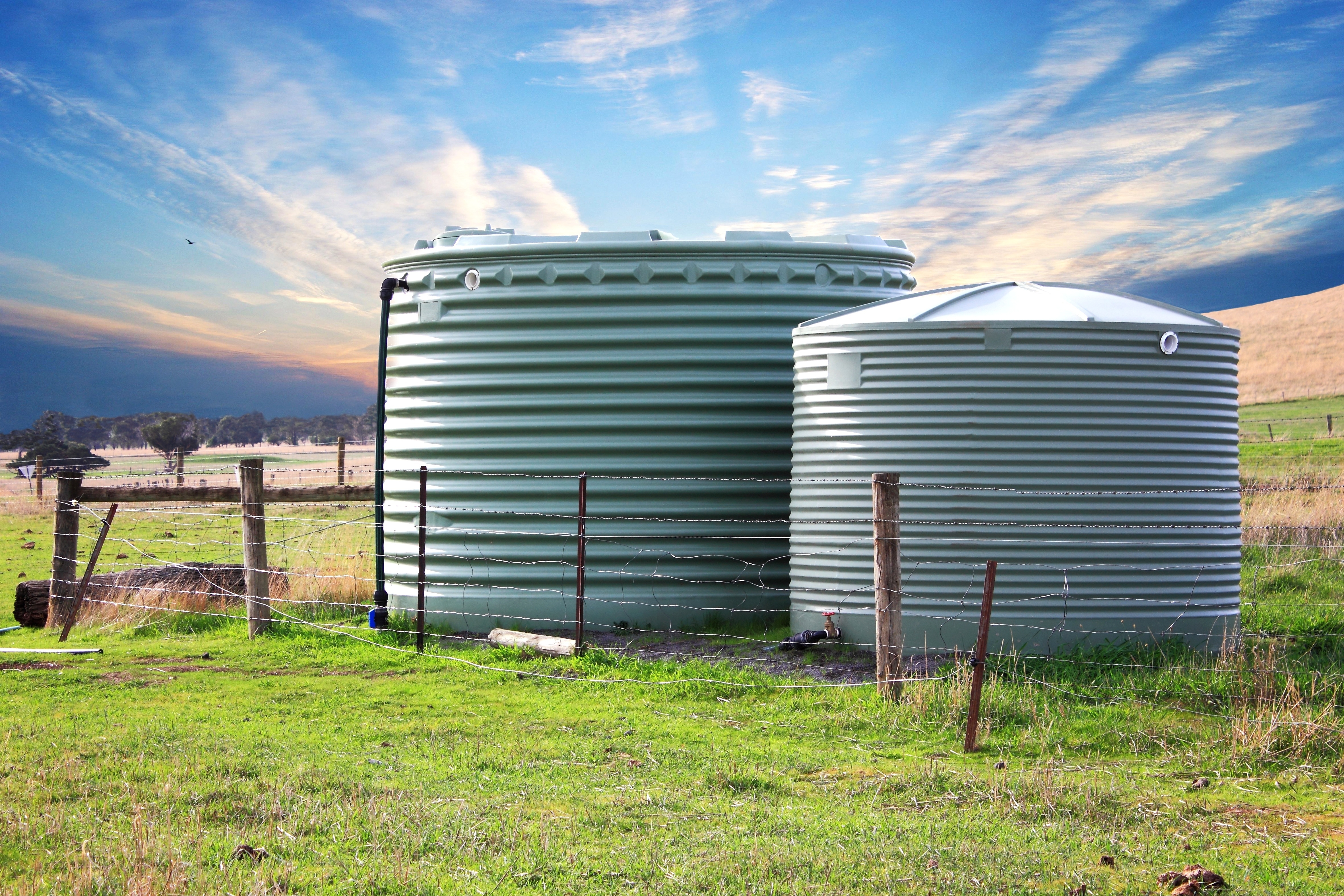 water tanks used for smart agriculture water tanks used for smart agriculture
