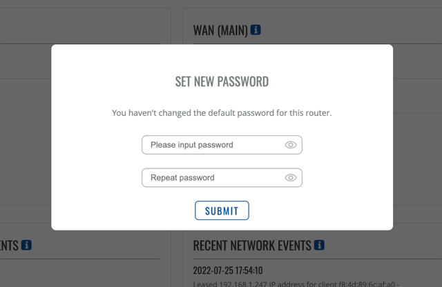 Set New Password