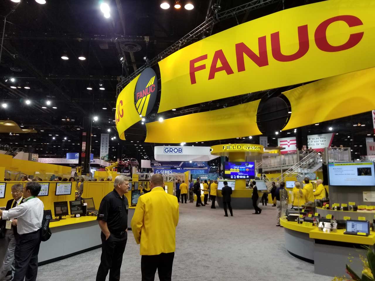 Fanuc booth at IMTS 2018
