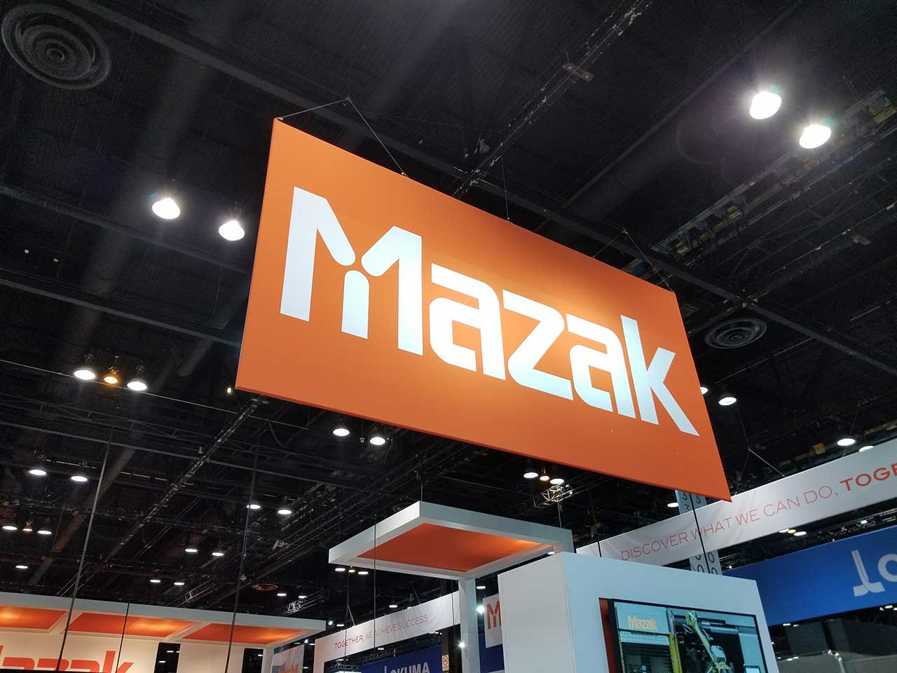 Mazak booth at IMTS 2018