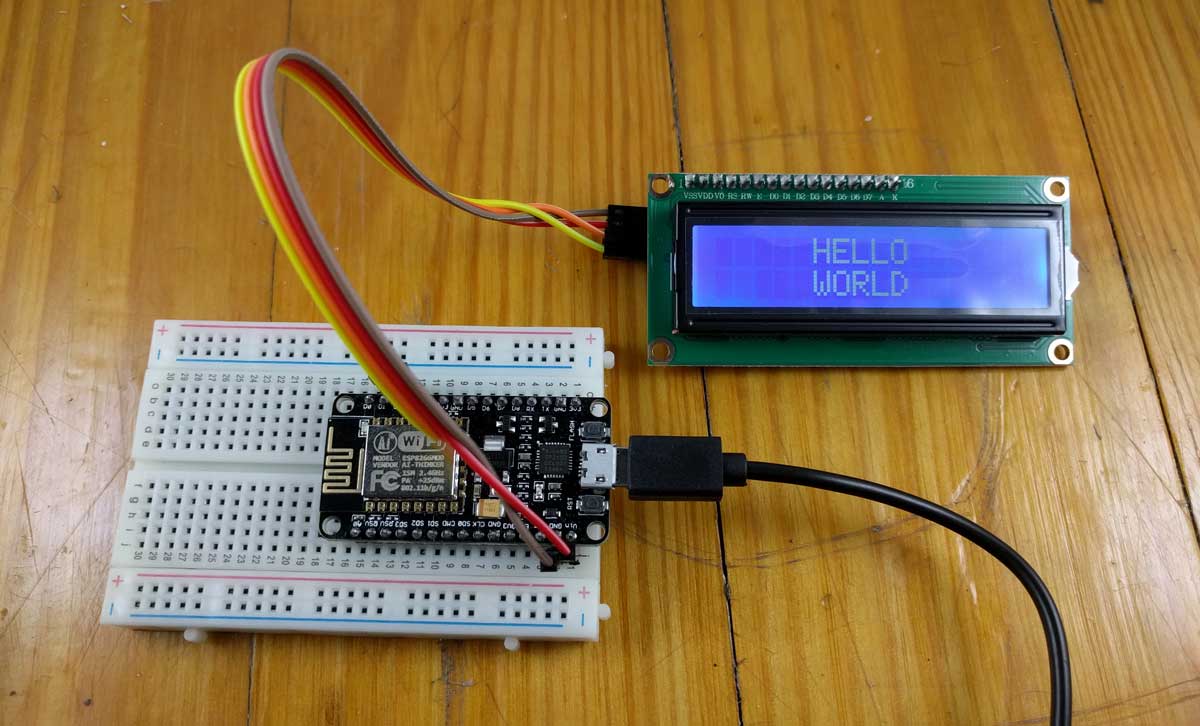 Ecran 16x2 LCD I2C Grove pour ARDUINO