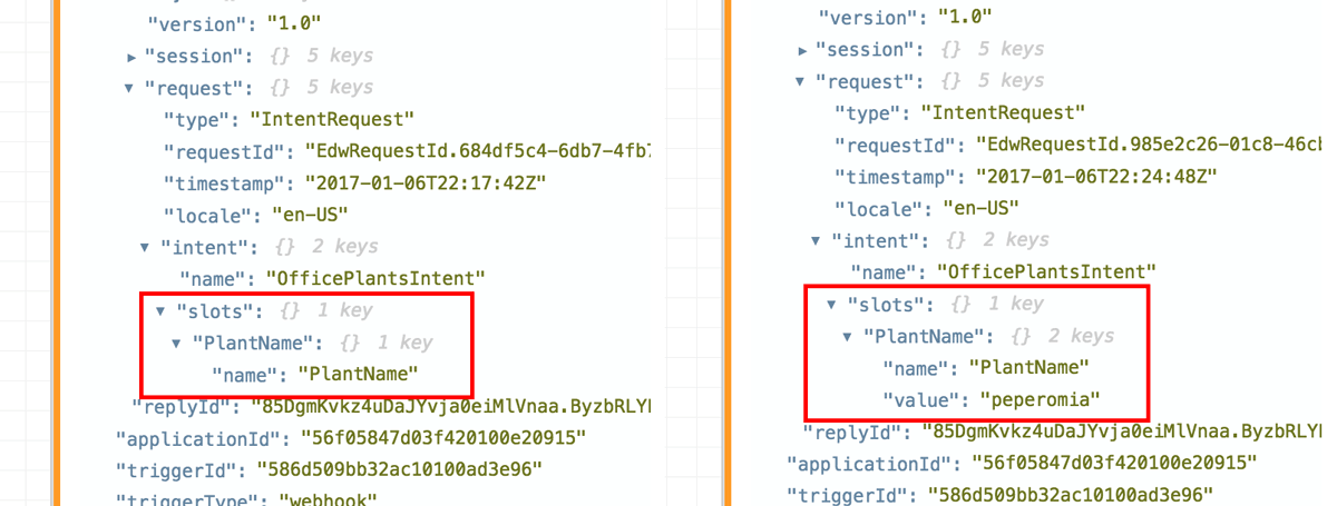Alexa slot value synonyms