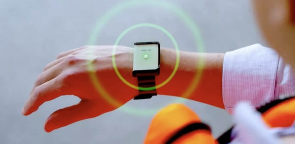 IoT contact tracing wearable