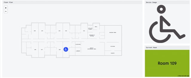 Example floor plan. 