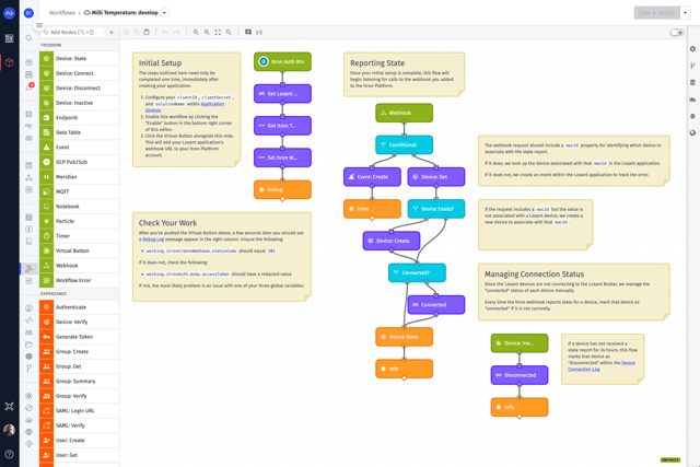 Itron Milli HDK Losant Workflow