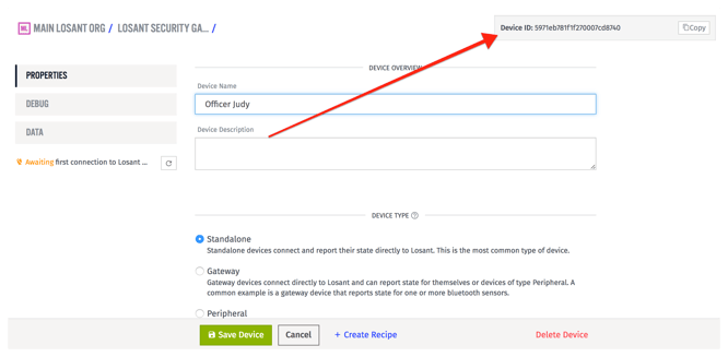 losant-iot-device-id