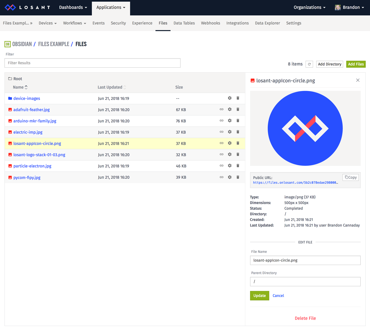 losant-file-management