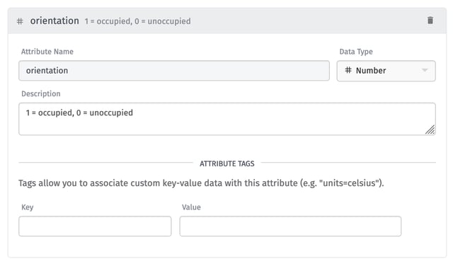 Losant Example Attribute Description