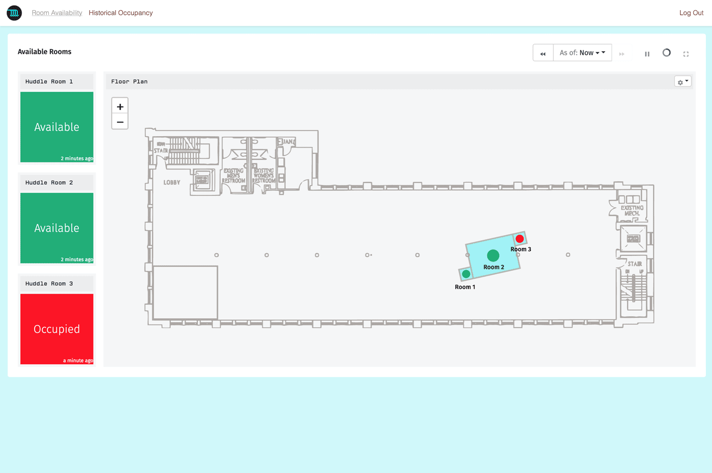 Losant Huddle Room Monitor Template