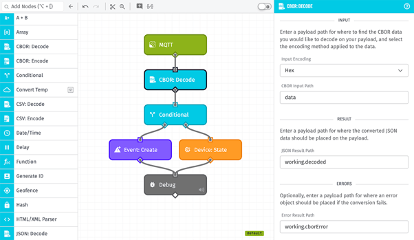 CBOR: Decode Node