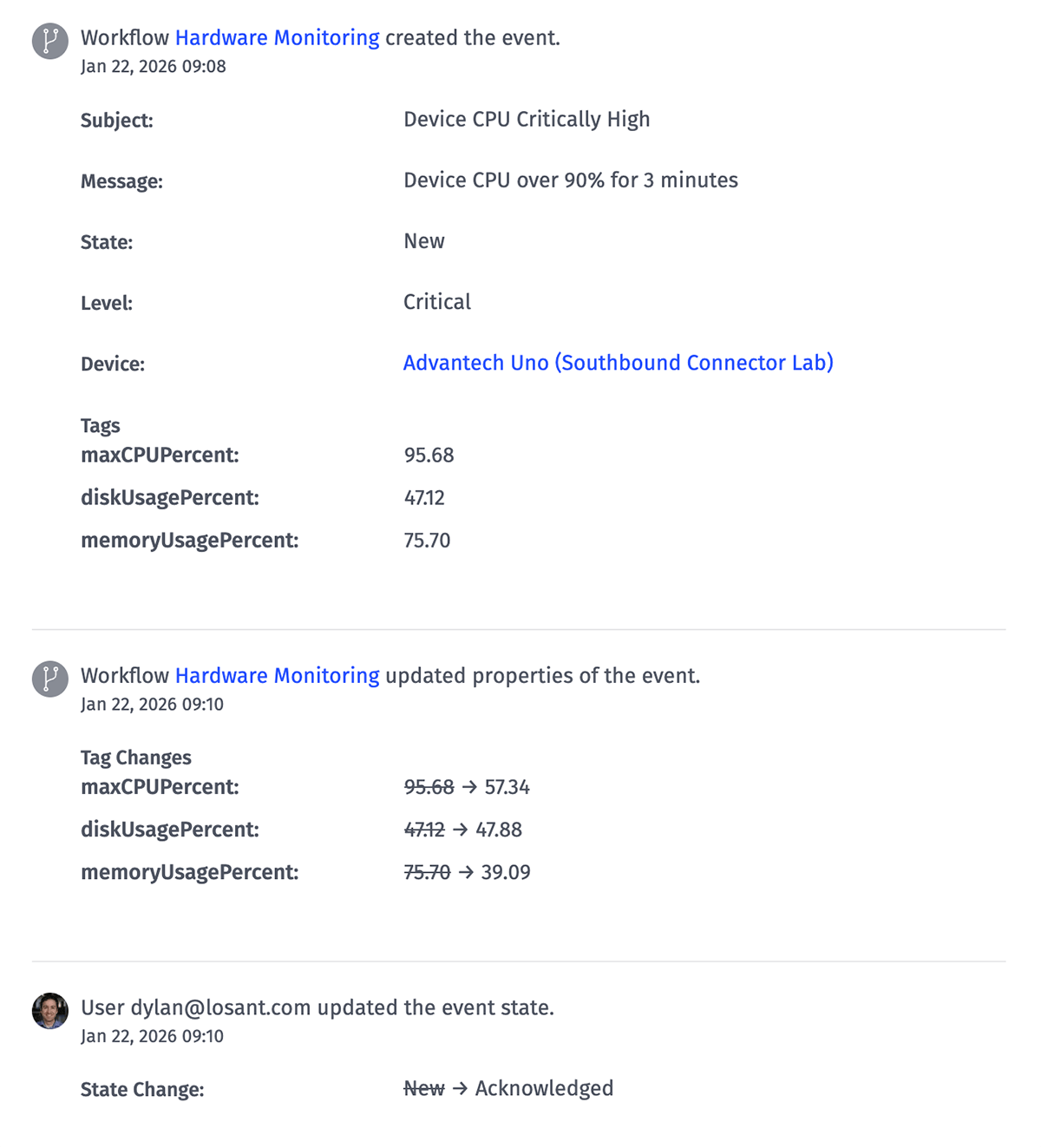 Platform Update - Updatable Event Fields, Cloud Storage To/From Edge ...