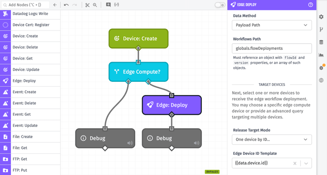 Edge: Deploy Node