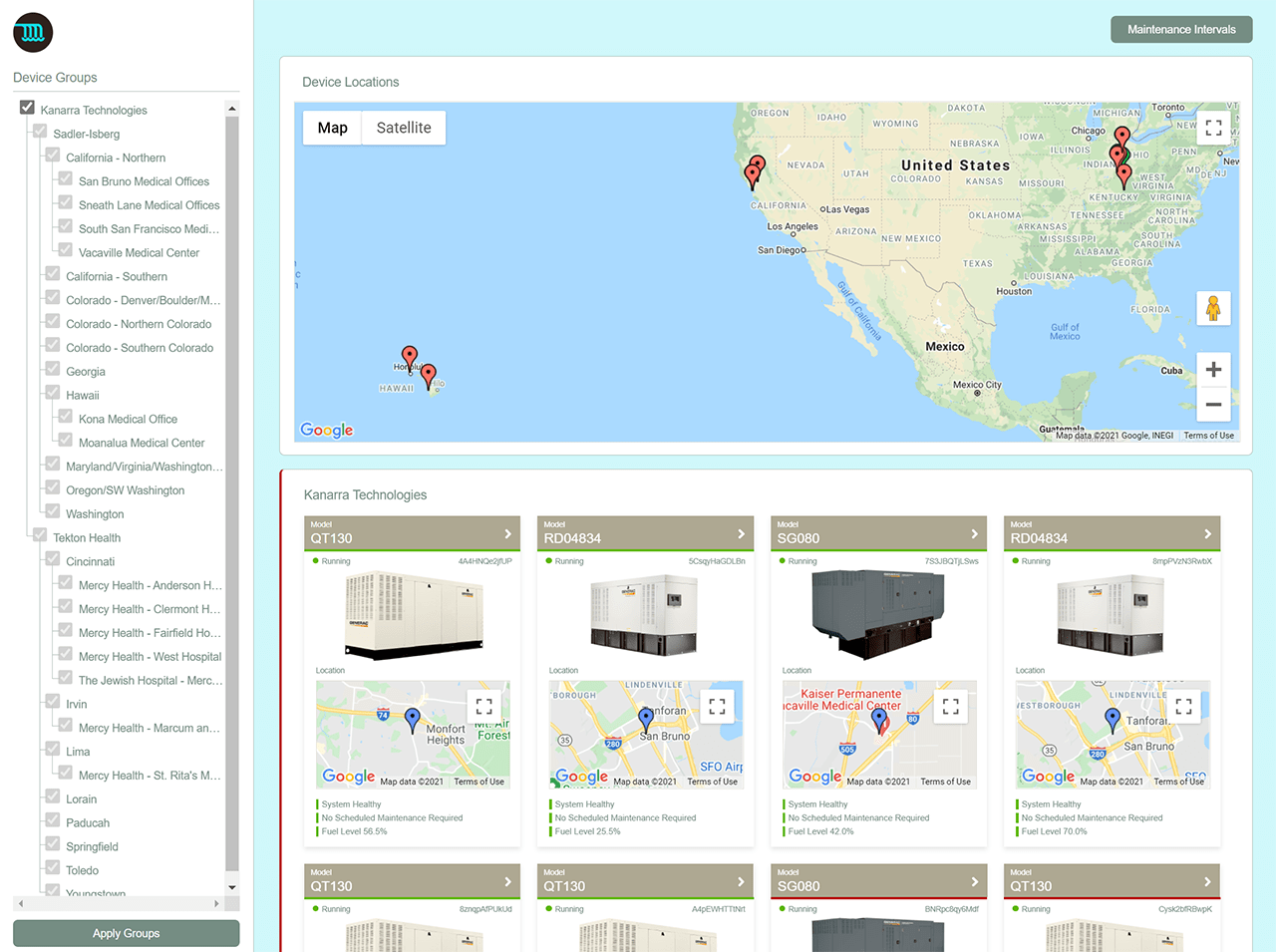 Losant Industrial Equipment Monitoring IoT Service