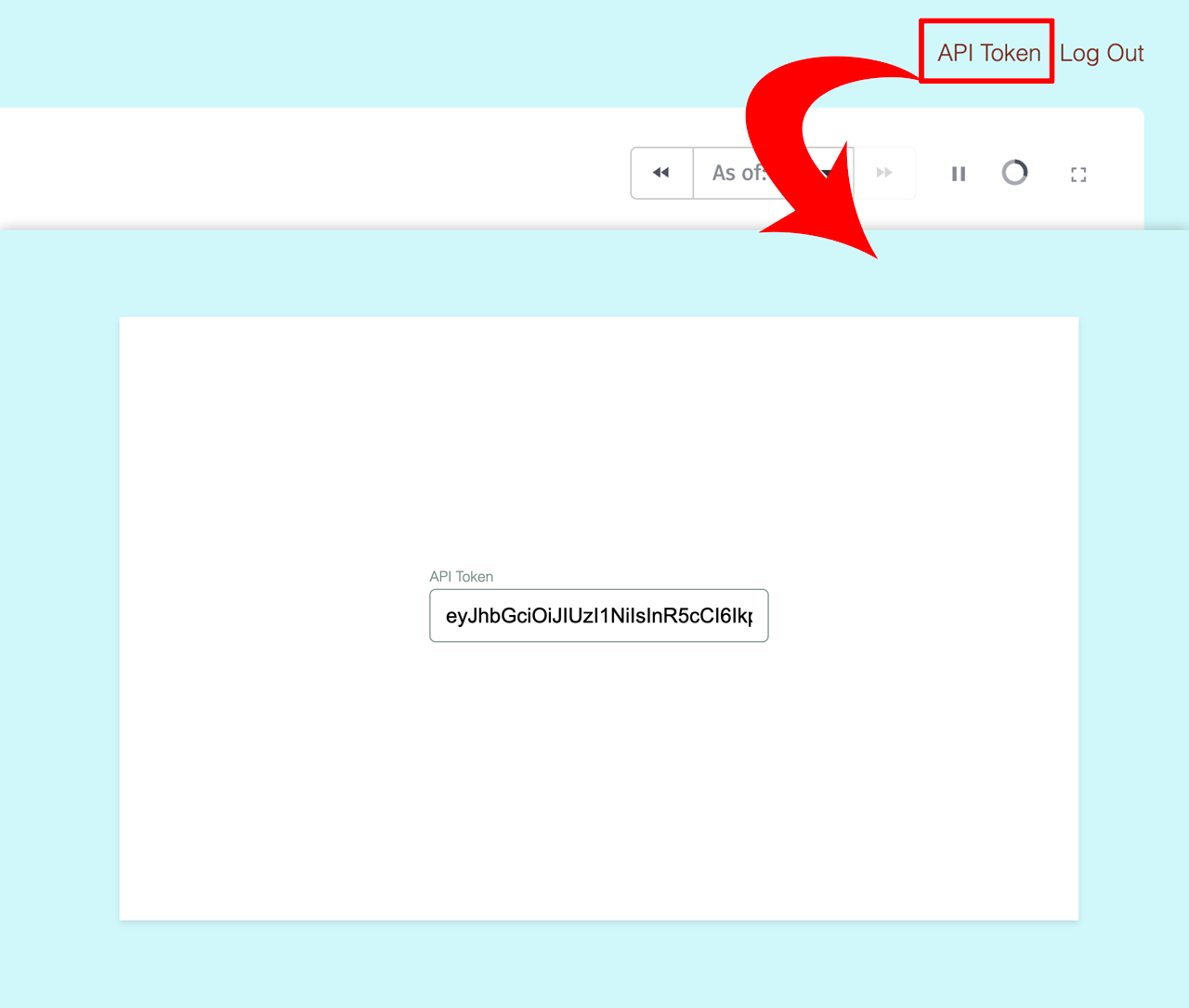 Losant Experience Page to Access IoT API Token