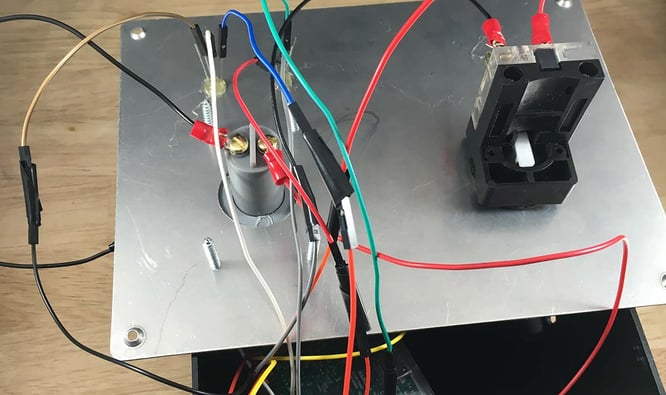 Wiring to Raspberry Pi microSD card on metal board 