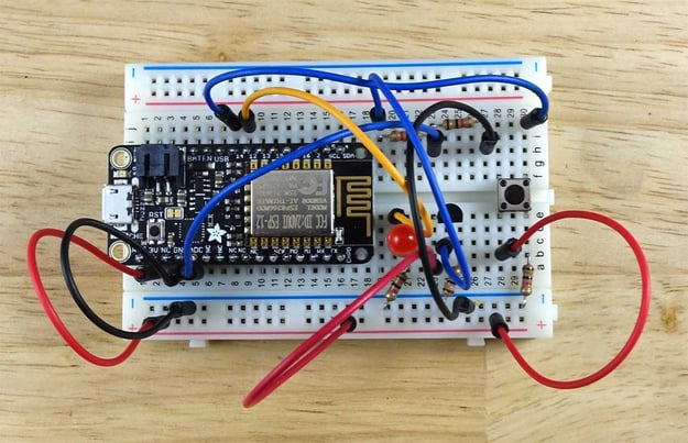Losant Builder Kit with wiring from workshop 3.