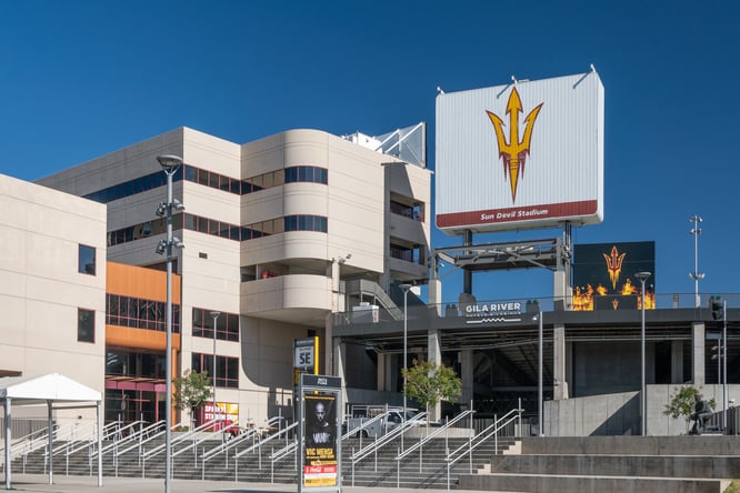 Sun Devil Stadium at Arizona State University