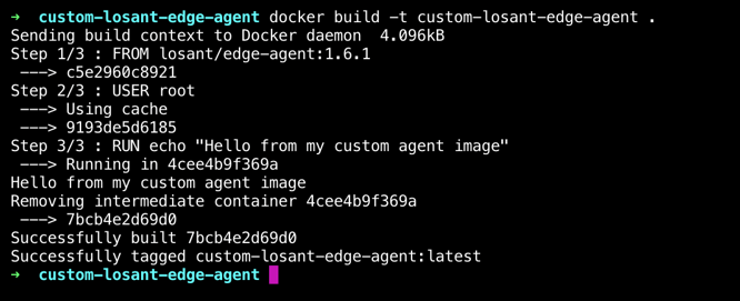 Build custom Losant Gateway Edge Agent