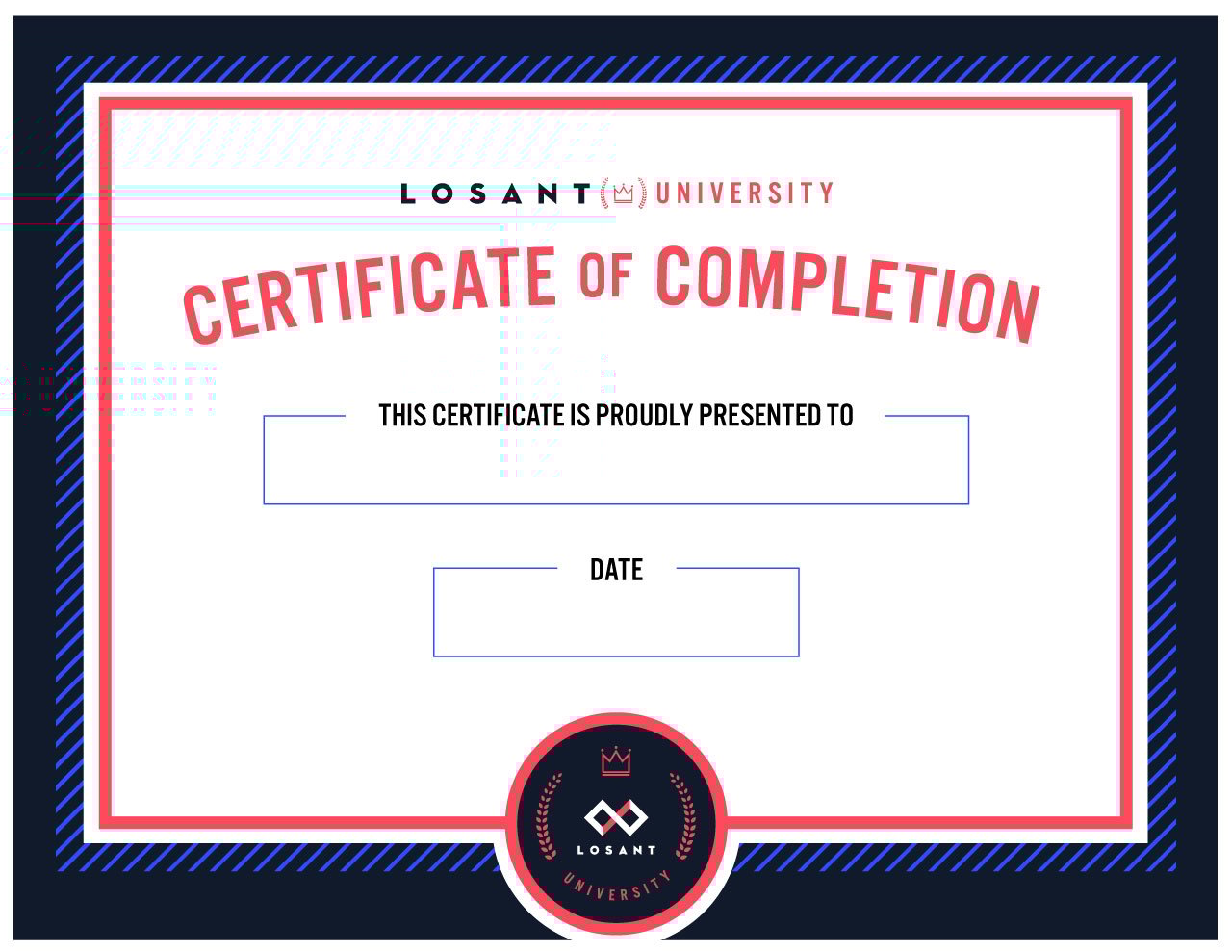 Losant University Certificate