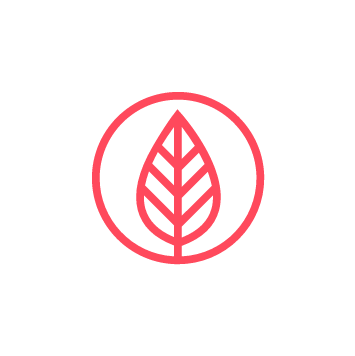 red leaf icon