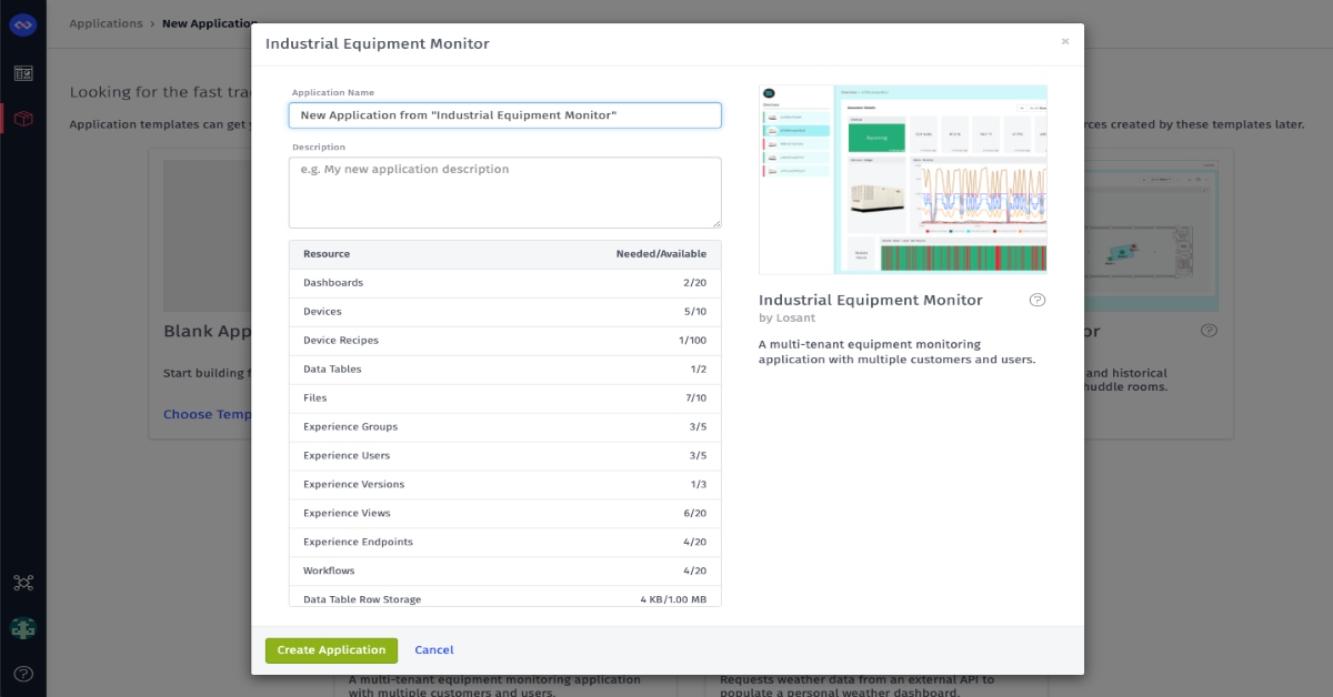 OEMs Can Use Losant Application Templates to Harness the Power of IoT